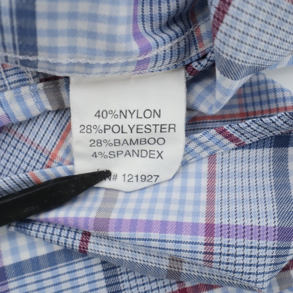 Johnnie O Prep-Formance Performance Plaid Button … - image 6